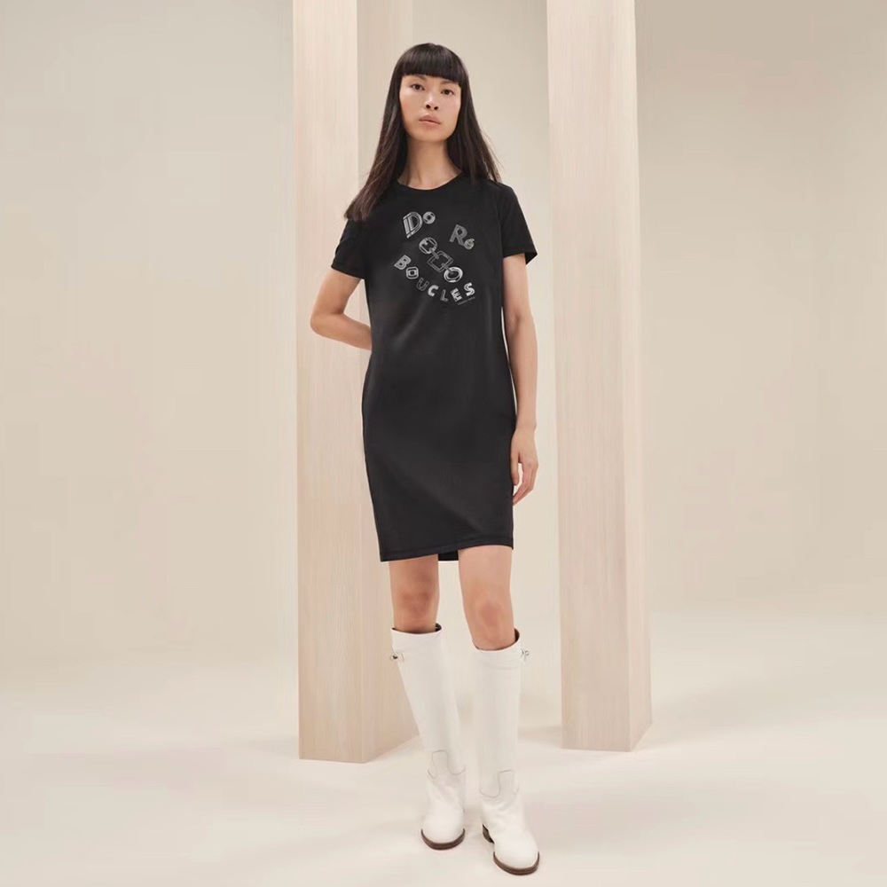 “Sold”Do Re Bouncles Micro Long T shirt size 38